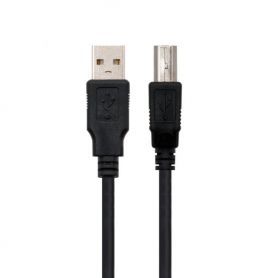 EWENT Cabo USB 2.0 A to B M/M, AWG30, 1.8 m - EC1061