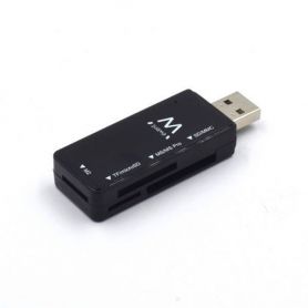 EWENT Leitor de cartões USB 2.0 Multi porta - EW1049