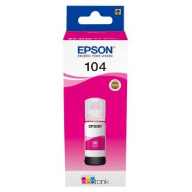 Epson 104 EcoTank Magenta ink bottle - C13T00P340