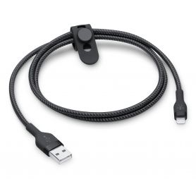 USB-A to USB-C Cable Braided 1M Black