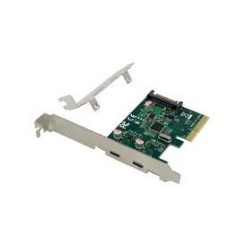 Conceptronic EMRICK 2-Port USB 3.2 Gen 2 Type-C PCIe Card - EMRICK07G