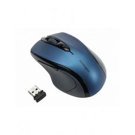 Kensington Pro Fit Mid-Size - Rato - para direita - óptico - sem fios - 2.4 GHz - receptor sem fio USB - sáfira azul