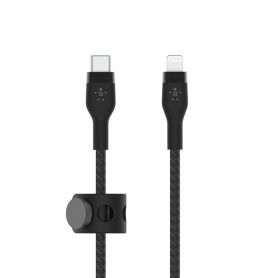 BOOST CHARGE¿ USB-C to LTG_Braided Silicon, 1M, Black
