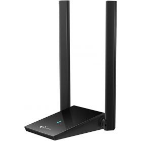 TP-Link AX1800 High Gain Dual Band Wi-Fi 6 USB Adapter, 1201 Mbps at 5 GHz + 574 Mbps at 2.4 GHz - ARCHERTX20UPLUS