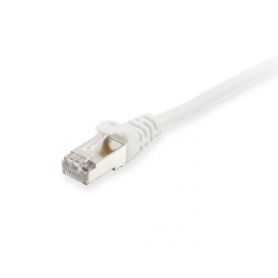 Equip Cat.6A S/FTP Patch Cable, 0.5m, White - 606002