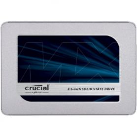 Crucial MX500 -Unidade de estado sólido -encriptado -250 GB -interna -2.5'' -SATA 6Gb/s -256-bits AES -TCG Opal Encryption 2.0