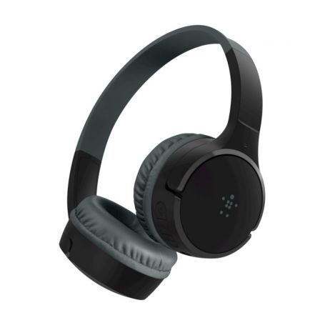 Belkin SoundForm Mini - Auscultadores supra-aurais com microfonoe - no ouvido - bluetooth - sem fios - macaco de 3,5 mm - preto