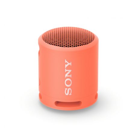 Sony SRS-XB13P - Coluna portátil XB13 com BLUETOOTH, 16H de Bateria, Resistente ao pó e à água - Cor  Rosa Coral  -