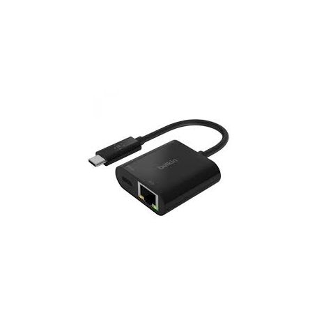 USB-C to Ethernet+Charge Adaptr 60W PD