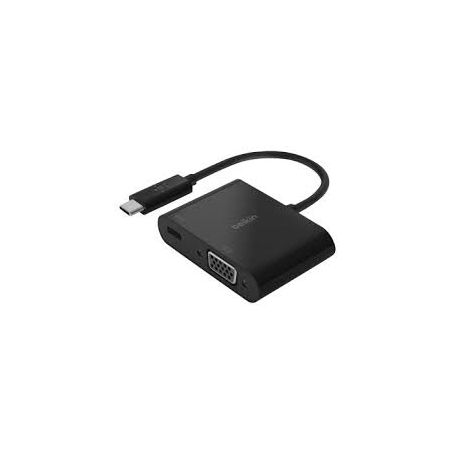 USB-C to VGA+Charge Adapter 60W PD