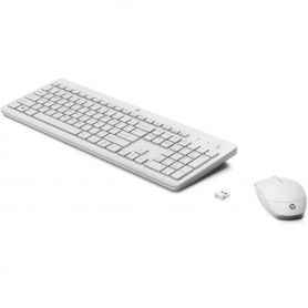 HP 230 Wireless Mouse and Keboard Combo White - 3L1F0AA-AB9