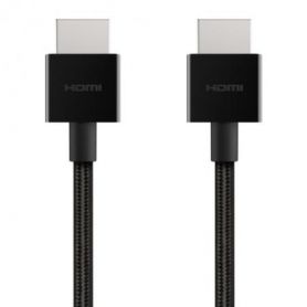 Belkin Monitor Cable with 4K Audio/Video Support - Cabo USB - USB-C (M) para USB-C (M) - 2 m - suporte de 4K - preto