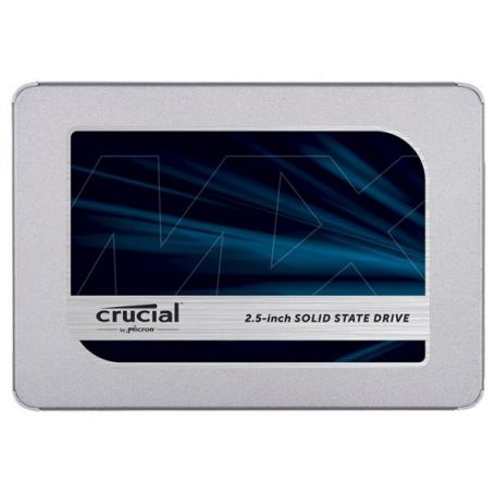 Crucial MX500 - SSD - encriptado - 500GB - interna - 2.5'' - SATA 6Gb/s - 256-bits AES - TCG Opal Encryption 2.0