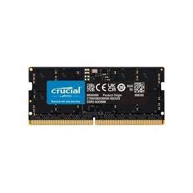Crucial - DDR5 - módulo - 16 GB - SO DIMM 262-pinos - 4800 MHz / PC5-38400 - CL40 - 1.1 V - unbuffered - sem ECC