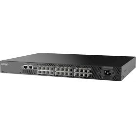 Lenovo DB610S, 8 ports licensed, 8x 16Gb SWL SFPs, 1 PS, Rail Kit, Lifetime Warranty Support - 7D8PA000WW