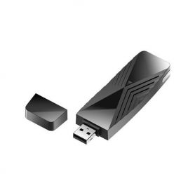 D-link Wireless AC AX1800 Wi-fi USB Adapter - Next-Generation Wi-fi 6 with AX1800 speeds of up to 574 Mbps (2.4GHz) or 1200 Mbps