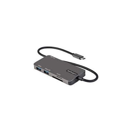 USB-C HDMI Multiport Adapter, 4-Port 2x USB 3.0, 1x Gigabit Ethernet, 1x HDMI, 4K/30Hz 1x HDMI