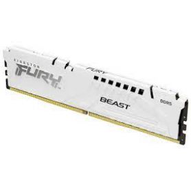 Kingston ValueRAM 16GB 5200MT/s DDR5 CL40 DIMM FURY Beast White XMP - KF552C40BW-16