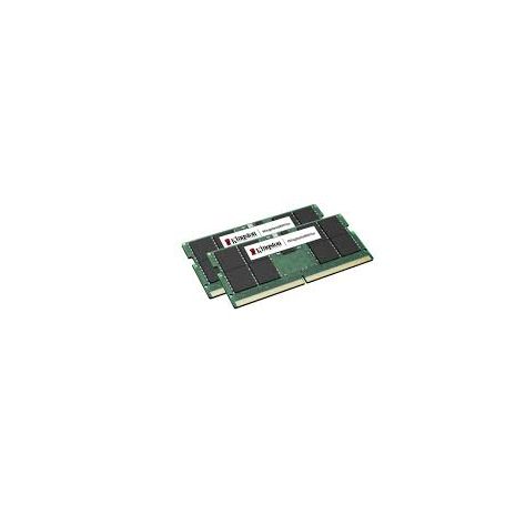 Kingston ValueRAM 16GB 5600MT/s DDR5 Non-ECC CL46 SODIMM (Kit of 2) 1Rx16 - KVR56S46BS6K2-16