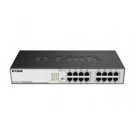 D-link 16-Port 10/100/1000Mbps Gigabit Ethernet Switch Desktop/Rackmount - DGS-1016D/E
