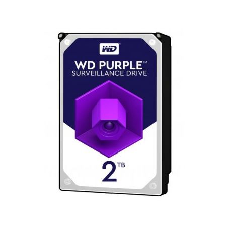 Western Digital HDD 2TB AV PURPLE 256 cache SATA 3.5'' - TWD22PURZ