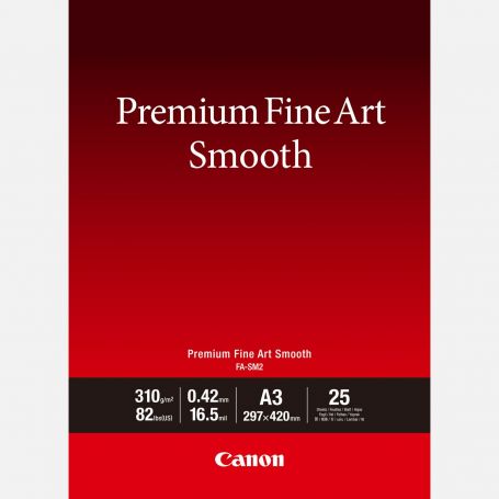 Canon FA-SM2 A3 25 - Premium FineArt Smooth A3 25 sheets  - 1711C013